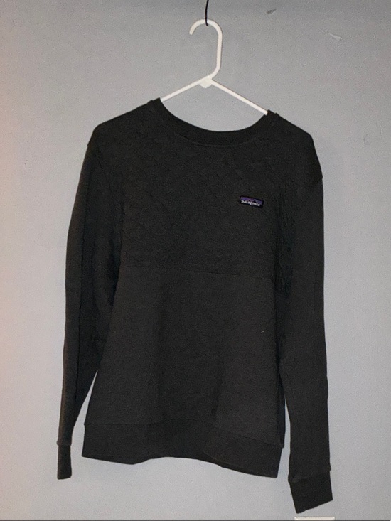 Patagonia Tops - Patagonia Women’s Black Pullover Crew Sweatshirt